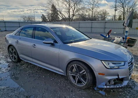 2018 Audi A4 Premium Plus z USA, uszkodzony, nr VIN WAUENAF48JA156674
